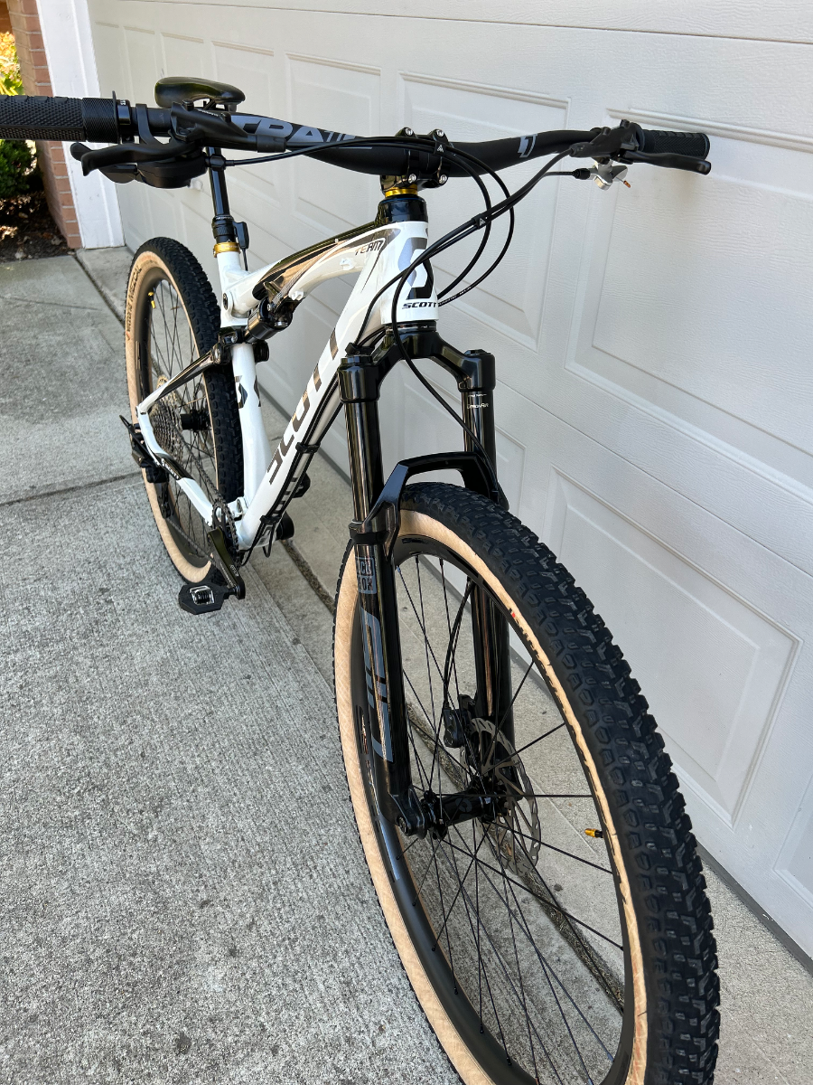 My son’s NICA race rig 2012 Scott Spark